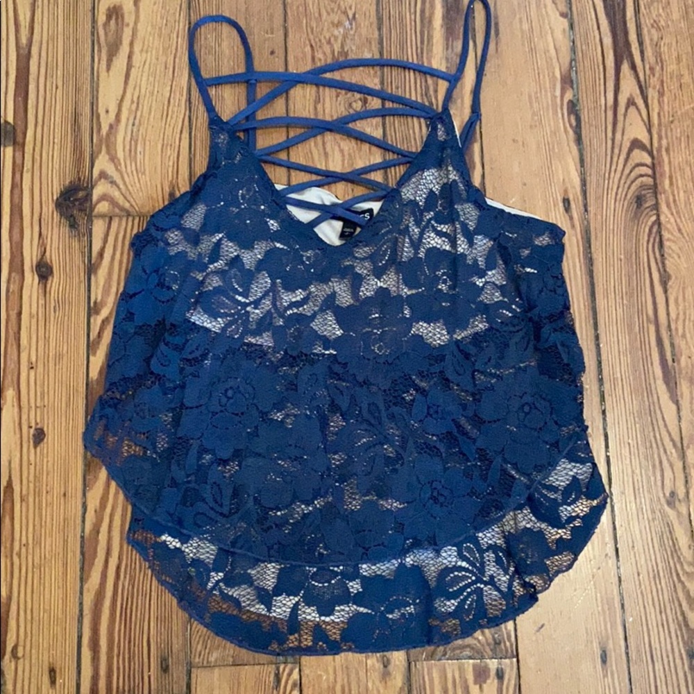Lace tank